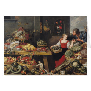 Marché de fruits et légumes