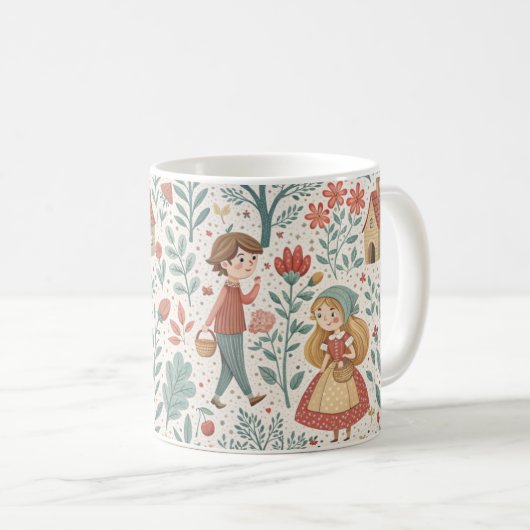 Marche de la forêt de Fairytale Mug (Devant droit)