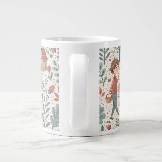 Marche de la forêt de Fairytale Mug (Dos)