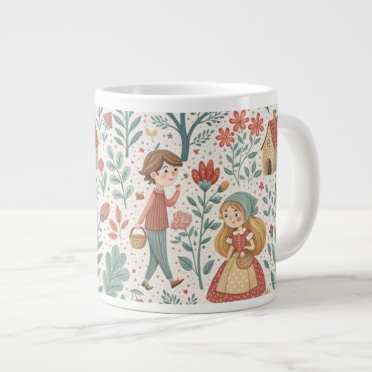 Marche de la forêt de Fairytale Mug (Devant droit)