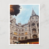 Marché de Noël Munich, Allemagne Carte postale (Devant)