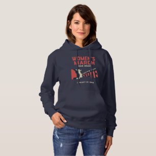 Marche des femmes San Diego Sweat - shirt à capuc