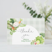 Marché des fermiers Cartes de remerciements cultiv (Debout devant)