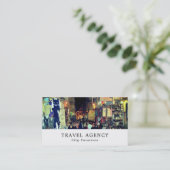 Marché du Caire, Egypte, Carte de visite des agent (Debout devant)