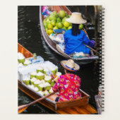 Marché flottant à Bangkok (Dos)