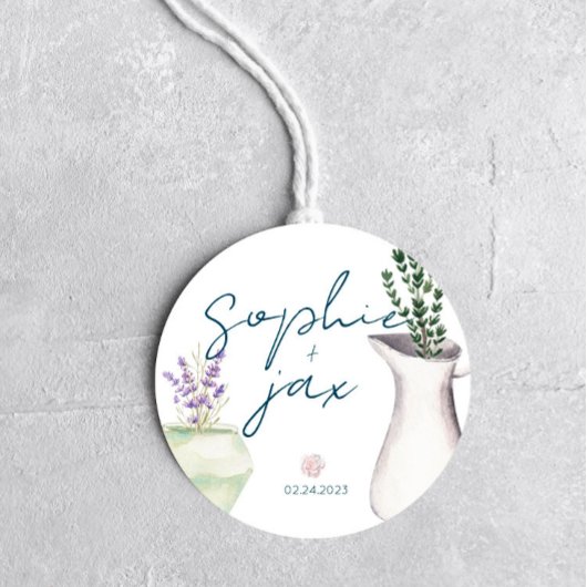 Marché français - Fleurs - Sticker de la préférenc