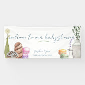 Marché français - Grande bannière de bienvenue en (Horizontal)