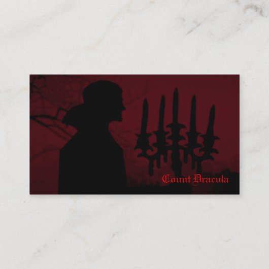 Marche par le carte de visite de village (Devant)