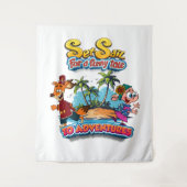 Marche pour une Tapisserie d'île de conte amusante (Devant)