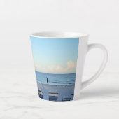 Marche tranquille Latte Mug (Droite)
