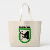 Marche-wapen (Italië) Grote Tote Bag (Achterkant)