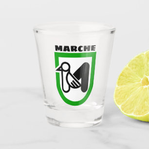 Marche-wapen (Italië) Shot Glas