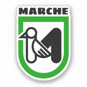 Marche-wapen (Italië) Sticker