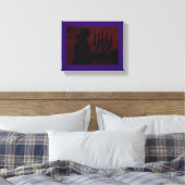 Marcher à travers le village ~ Toile enveloppée .7 (Insitu(Chambre))