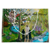 Marcher Avec Christ Grand Sac Cadeau (Devant)