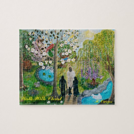 Marcher Avec Le Puzzle Du Christ (Horizontal)