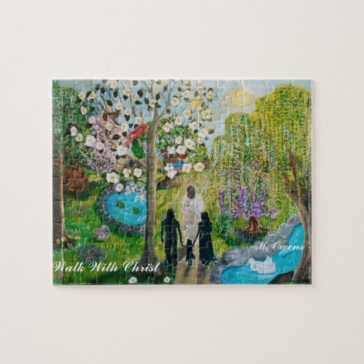 Marcher Avec Le Puzzle Du Christ (Horizontal)