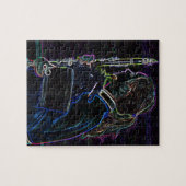 Marcher Clarinetist Puzzle (Horizontal)