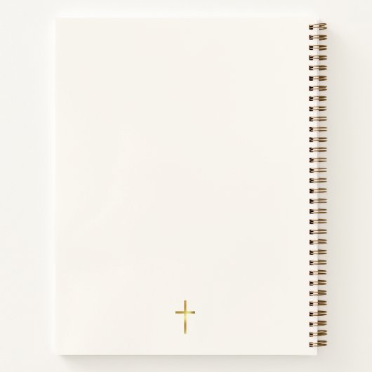 Marcher dans la foi Carnet spirale (Dos)