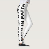 "MARCHER DANS LA FOI" Leggings féminins (Droite)