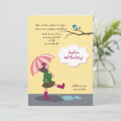 Marcher Dans La Pluie Invitation (Debout devant)