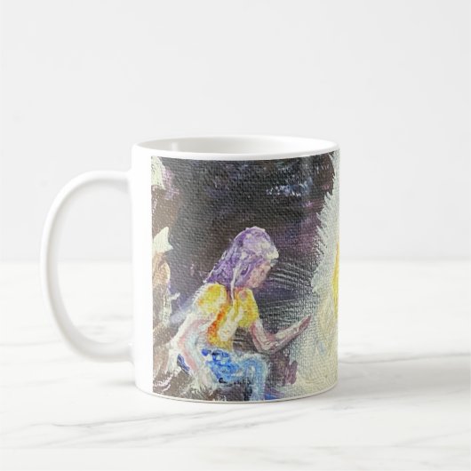 Marcher dans la tasse à café Dark Me et Jesus (Gauche)