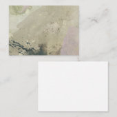 "Marcher dans le sable" : Carte d'origine Abstrait (Devant / Derrière)