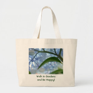 Marcher dans les jardins et être heureux ! sacs fo
