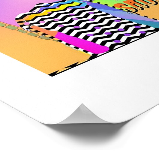 Marcher Dans Mes Chaussures Poster (Coin)