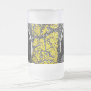 Marcher La Ligne Verre Frosted Beer Beer Mug