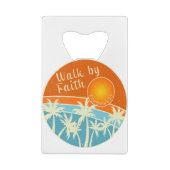 Marcher par la foi Christian Design (Dos)