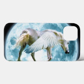 Marcher Pegasus & Pleine lune Imaginaire Coque Art (Verso (horizontal))