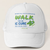 Marcher pour un traitement IC - Casquette (Devant)