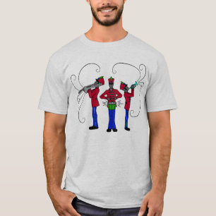 Marcheren op t-shirt