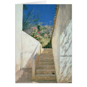 Marches dans un jardin, Algérie, 1883