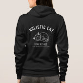 Marcheuse Holistique Noire - Sweat - shirt à capuc (Dos)