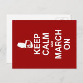 Marching Band Blijf kalm | Custom Briefkaart (Voorkant / Achterkant)