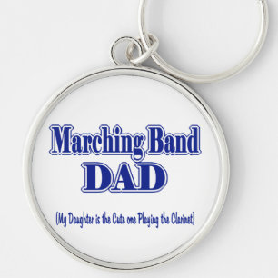 Marching Band Dad/Clarinet Sleutelhanger