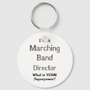 Marching band director sleutelhanger