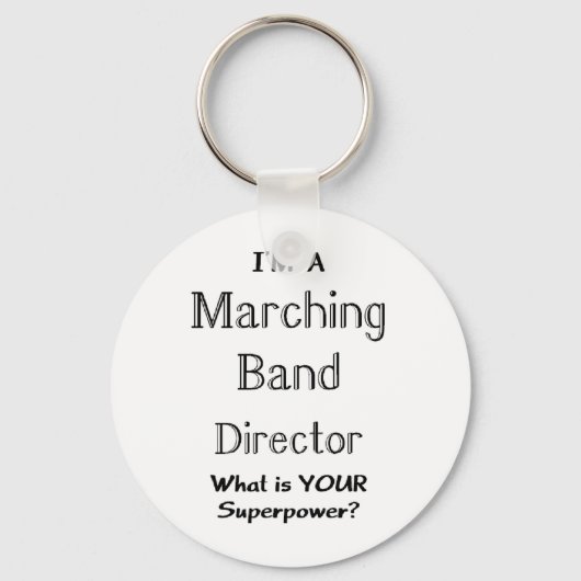 Marching band director sleutelhanger (Voorkant)