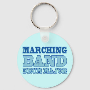 Marching Band Drum Major Sleutelhanger