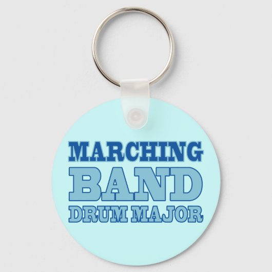 Marching Band Drum Major Sleutelhanger (Voorkant)