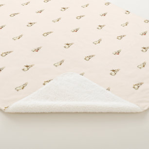 Marching Band  Easter Bunnies Sherpa Deken