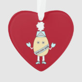 Marching Band Egghead Ornament (achterkant)