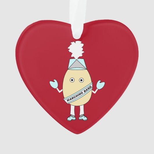 Marching Band Egghead Ornament (achterkant)