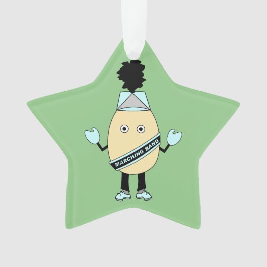 Marching Band Egghead Ornament (voorkant)