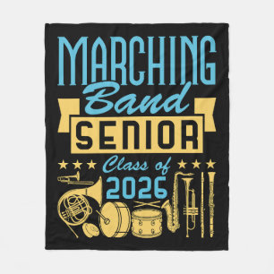 Marching Band Eindexamenklas 2026 Fleece Deken