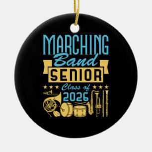 Marching Band Eindexamenklas 2026 Keramisch Ornament