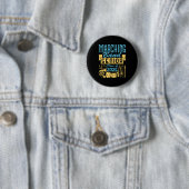 Marching Band Eindexamenklas 2026 Ronde Button 5,7 Cm (In situ)