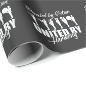 Marching Band, gedeeld door Section United by Harm Cadeaupapier (Rol Hoek)